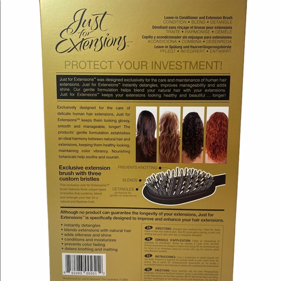 Leave-in Conditioner with Extension Brush Kit - Picture 2 of 2